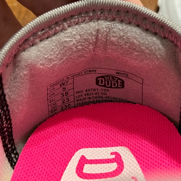 Hey Dude - Sirocco W Sport Stripe - White - Picture 4 of 5